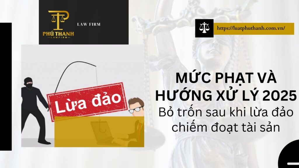Bỏ trốn sau khi lừa đảo chiếm đoạt tài sản – Mức phạt và hướng xử lý theo luật 2025