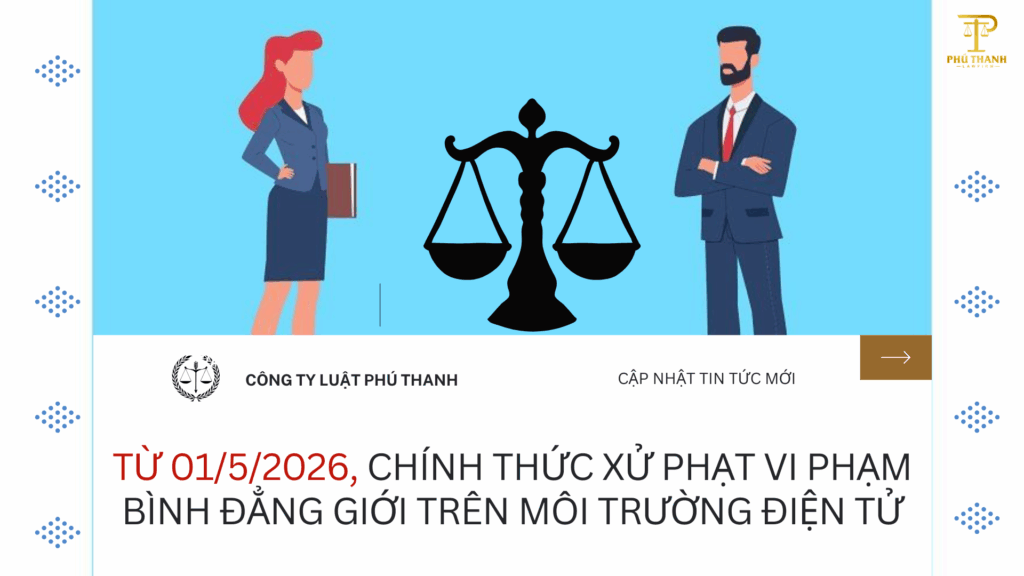 Từ 01/5/2026, chính thức xử phạt vi phạm bình đẳng giới trên môi trường điện tử