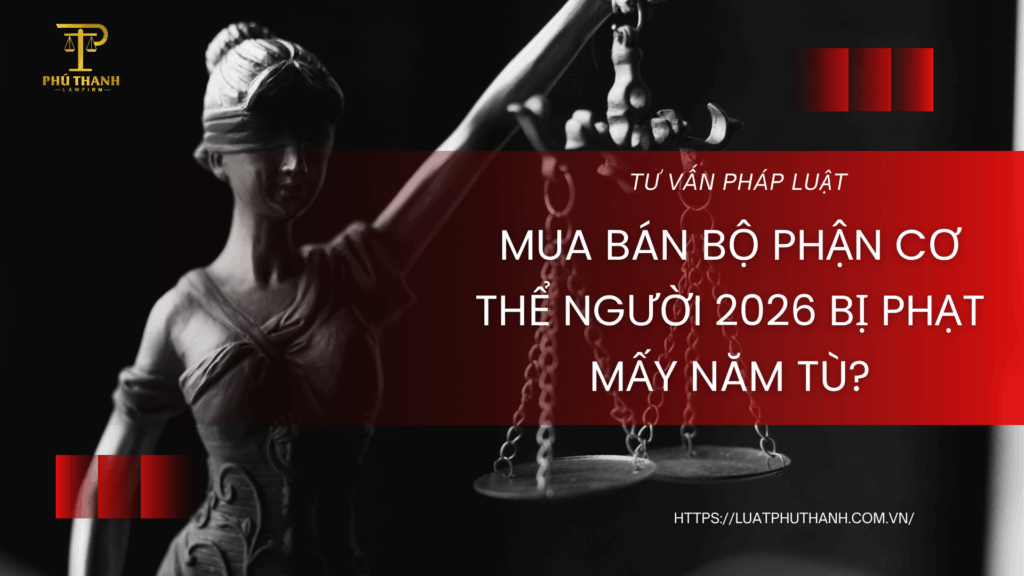 Mua bán bộ phận cơ thể người 2026 bị phạt mấy năm tù?