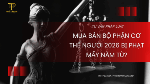 Mua bán bộ phận cơ thể người 2026 bị phạt mấy năm tù?