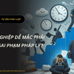 Doanh nghiệp dễ mắc phải những sai phạm pháp lý nào?